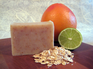 Grapefruit & lime soap